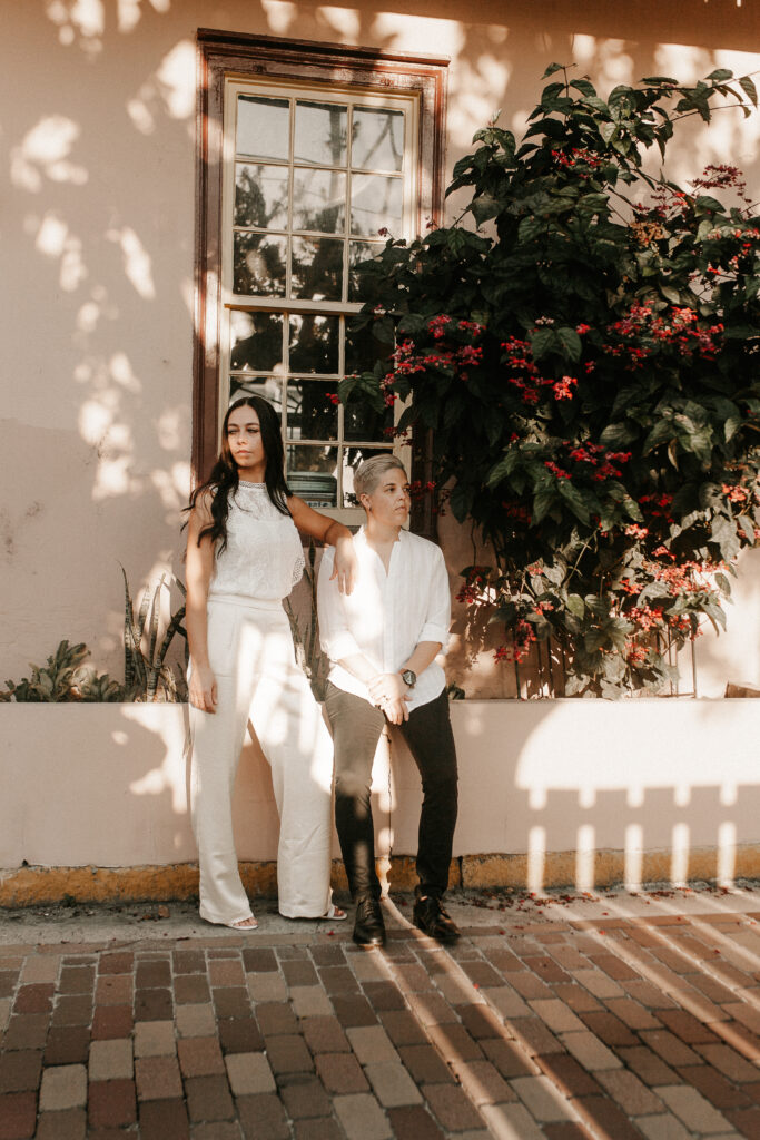 Ashley & Emily's LGBTQ+ elopement in St Augustine Florida