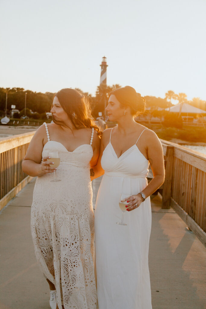 Golden hour Couples Portrait in St Augustine Florida