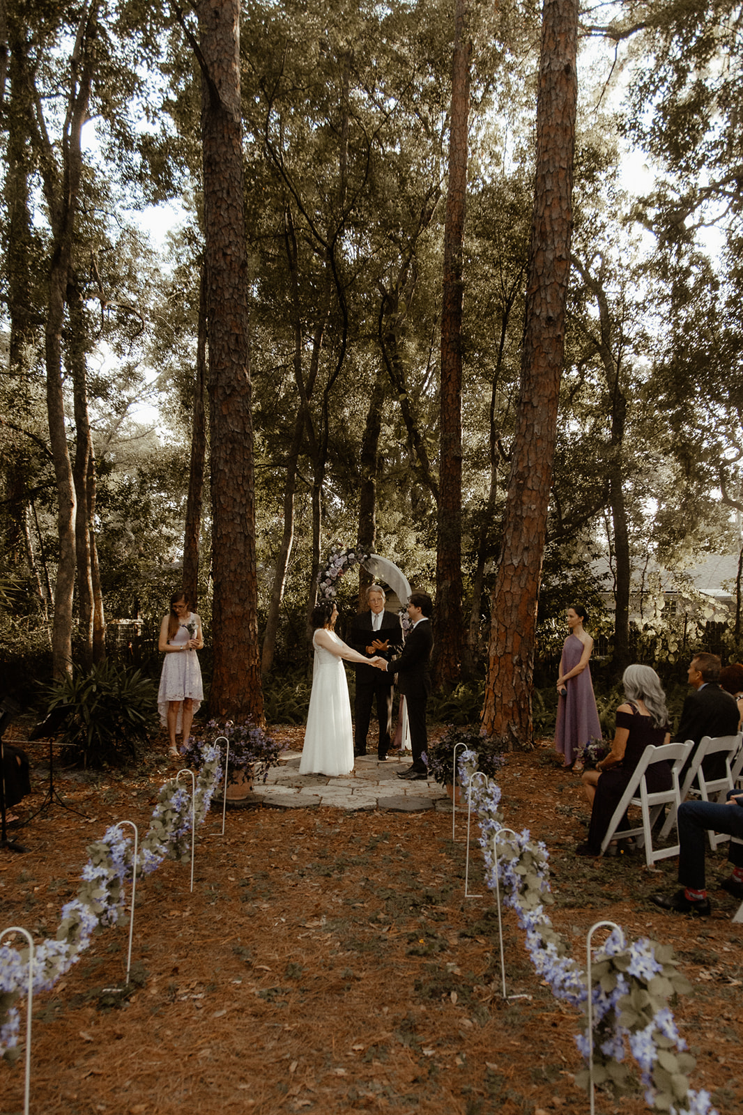 Intimate Florida Backyard Wedding