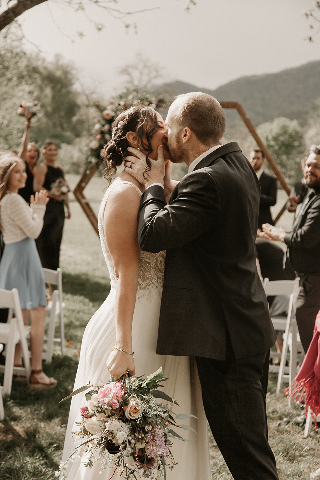 Rachel and Collin Elopement in North Carolina